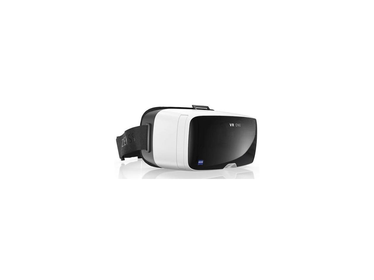 ZEISS VR ONE Virtual Reality Headset White with Black front and head