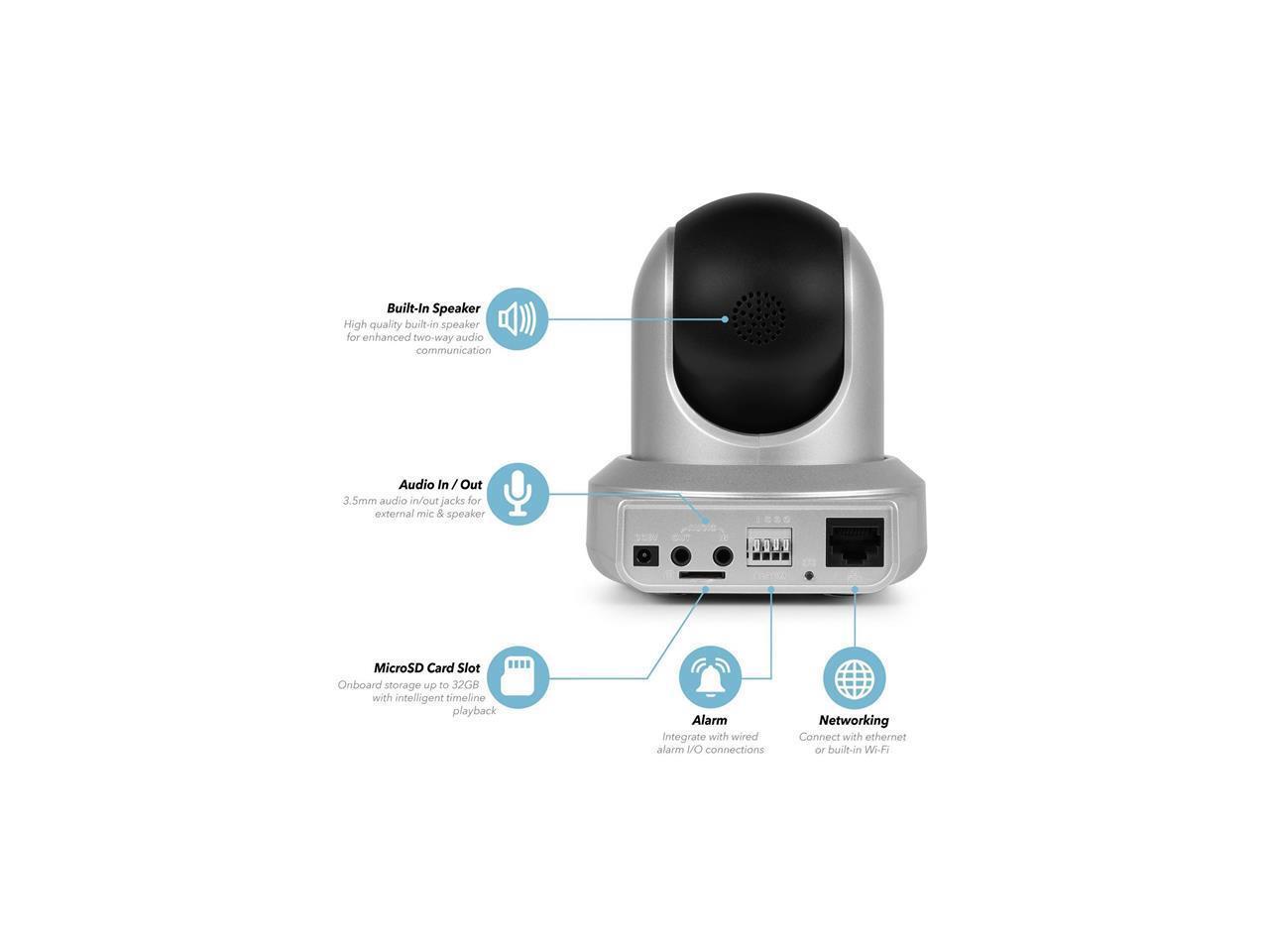 Amcrest HDSeries 720P WiFi Wireless IP Security Surveillance Camera