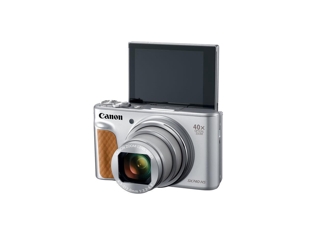 Canon SX740SL PowerShot SX740 HS Digital Camera Silver