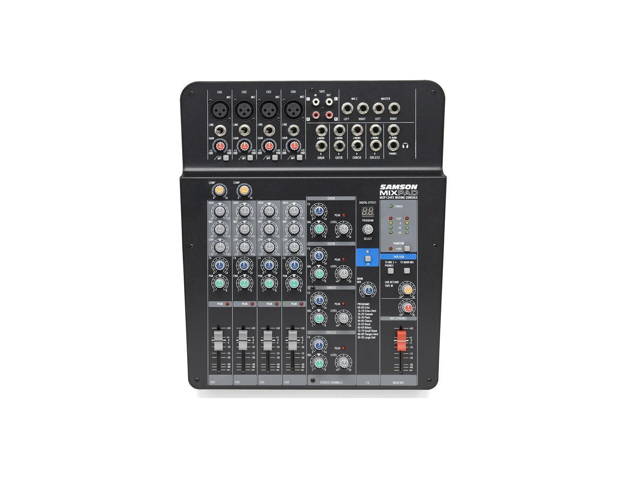 samson mixpad mxp124fx compact