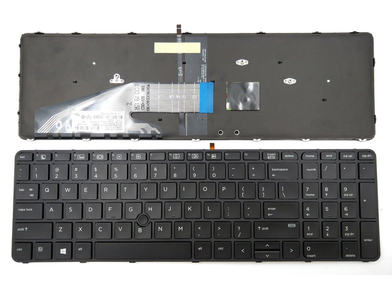 new-us-layout-laptop-backlit-keyboard-with-frame-for-hp-probook-650