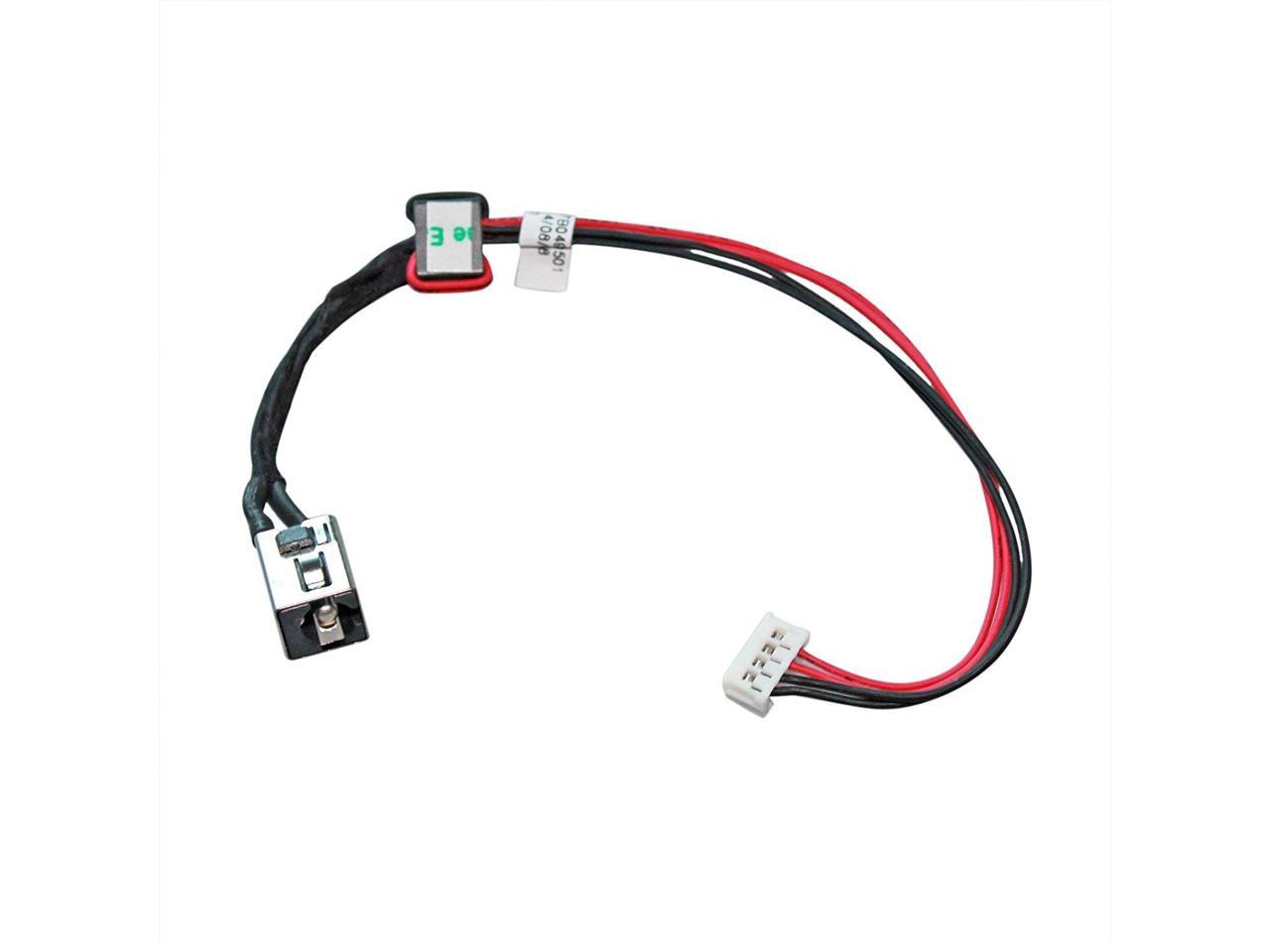 New AC DC Power Jack Plug Socket Cable Harness for TOSHIBA SATELLITE ...