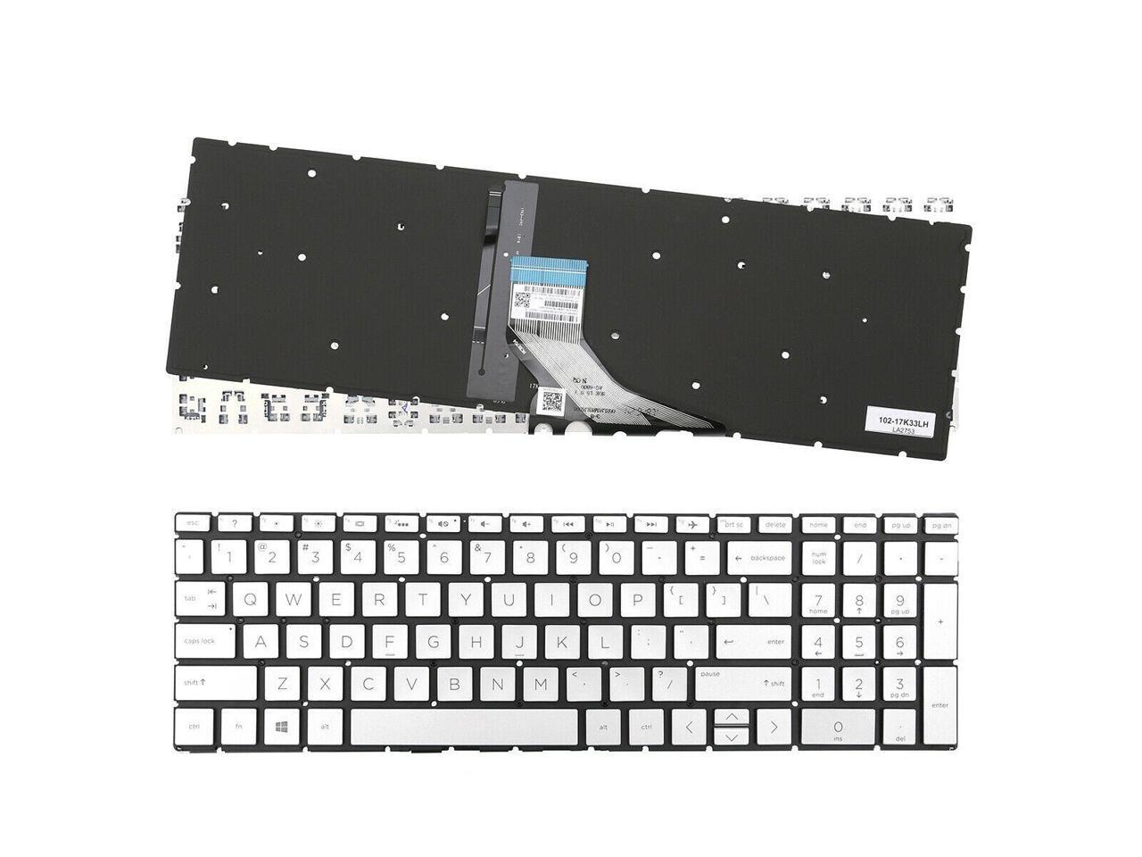 thumbnail image 2 of US English Backlit Laptop Keyboard Replacement For HP 15-DY Series Laptops (Without Palmrest) 2 of 12