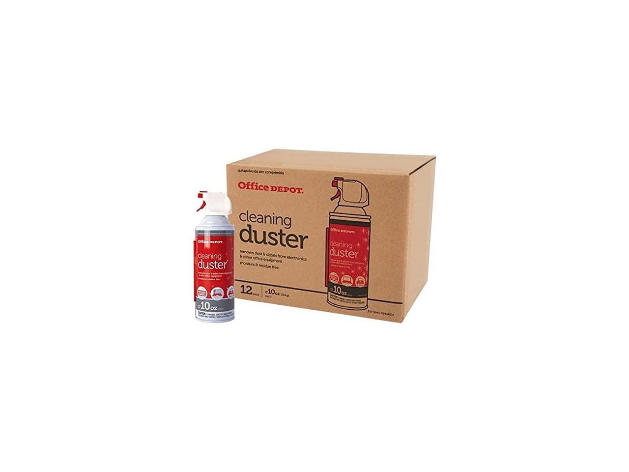 Office Depot® Brand Cleaning Dusters, 10 Oz, Pack Of 12 