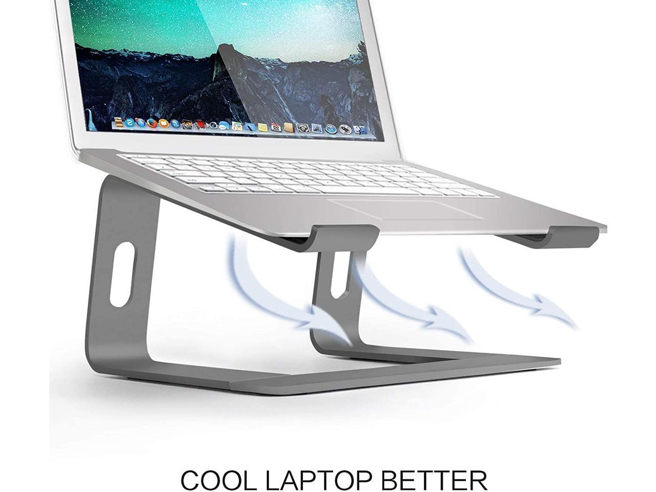 CORN Aluminum Laptop Stand for Desk Compatible with Mac MacBook Pro Air