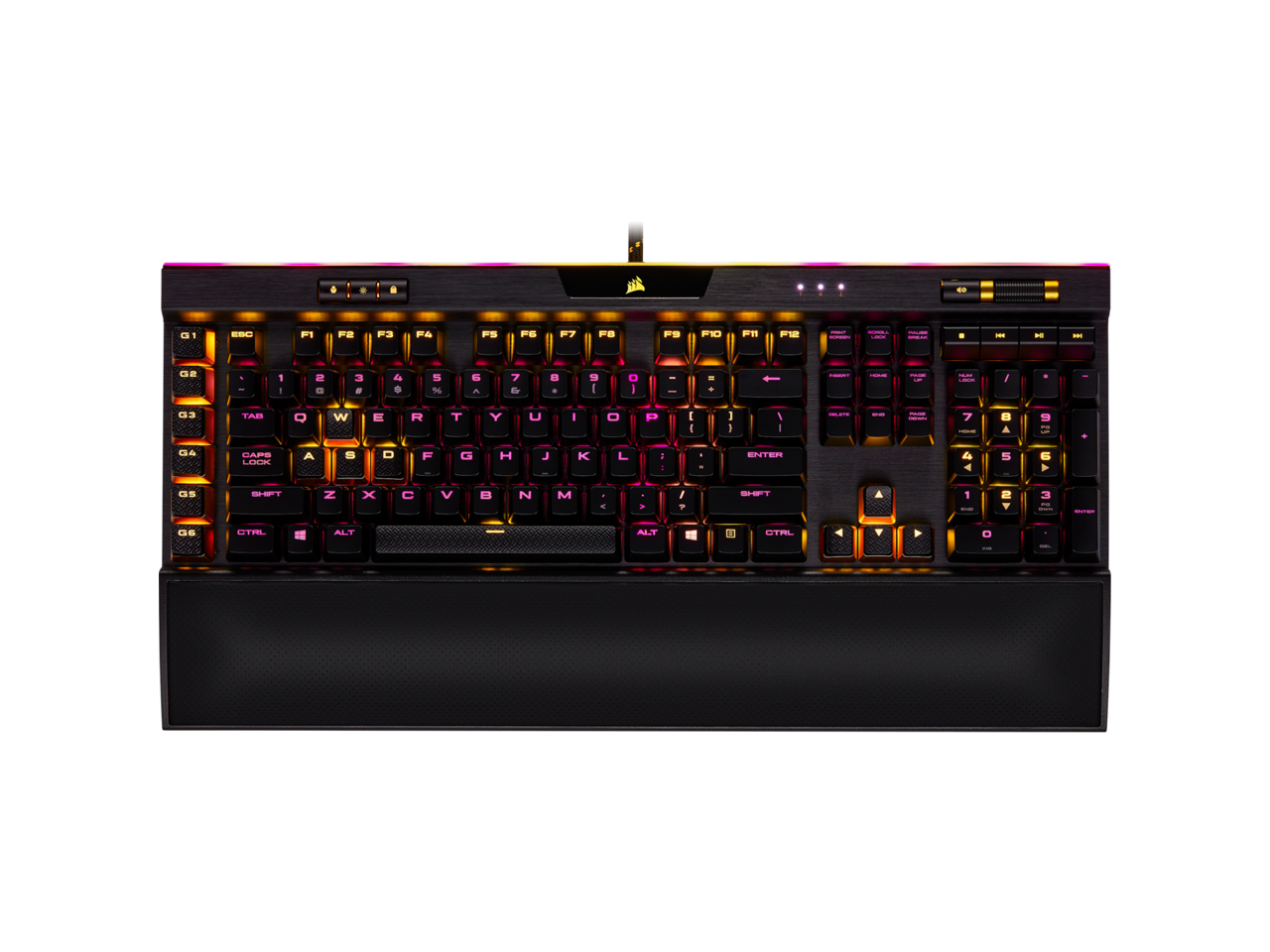 Corsair K95 Rgb Platinum Se Gaming Gold Keyboard Limited Edition Na Cherry Mx Silver Switch Newegg Com