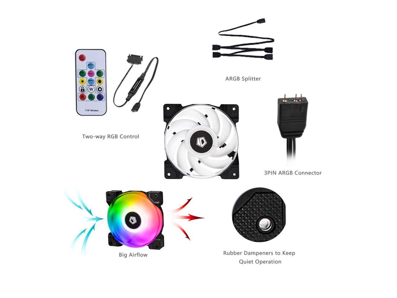 Синхронизация argb. DF-12025-RGB. ID-Cooling DF-12025-ARGB. ID-Cooling TF-12025-ARGB-Trio. ARGB вентиляторы.