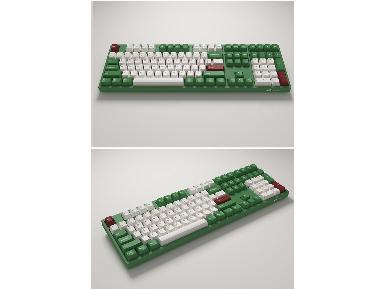 Ducky 3108DS Matcha Red Bean Fullstandard Gaming Mechanical Keyboard 108 Keys Double Shot Dye