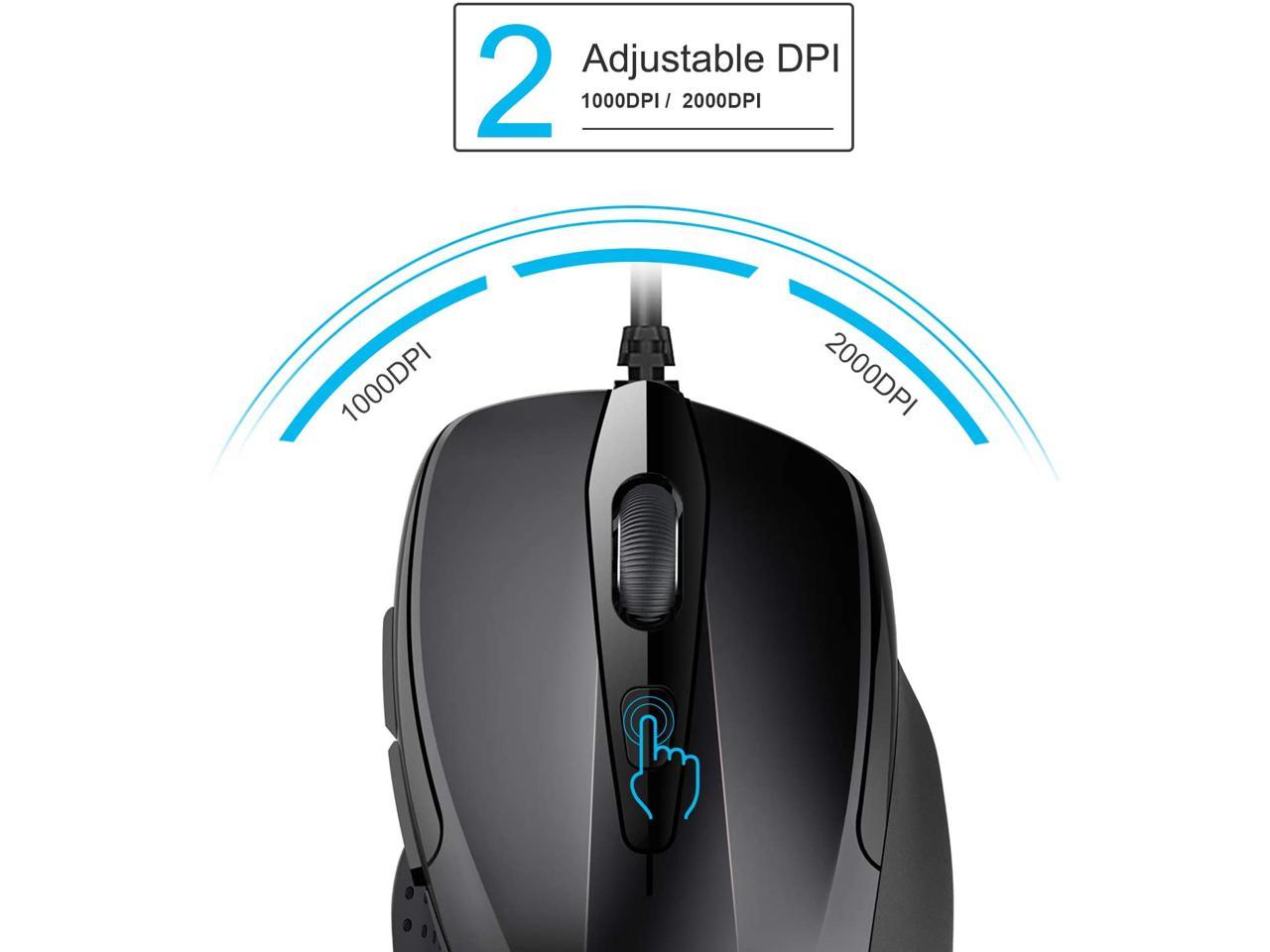 tecknet mouse side buttons