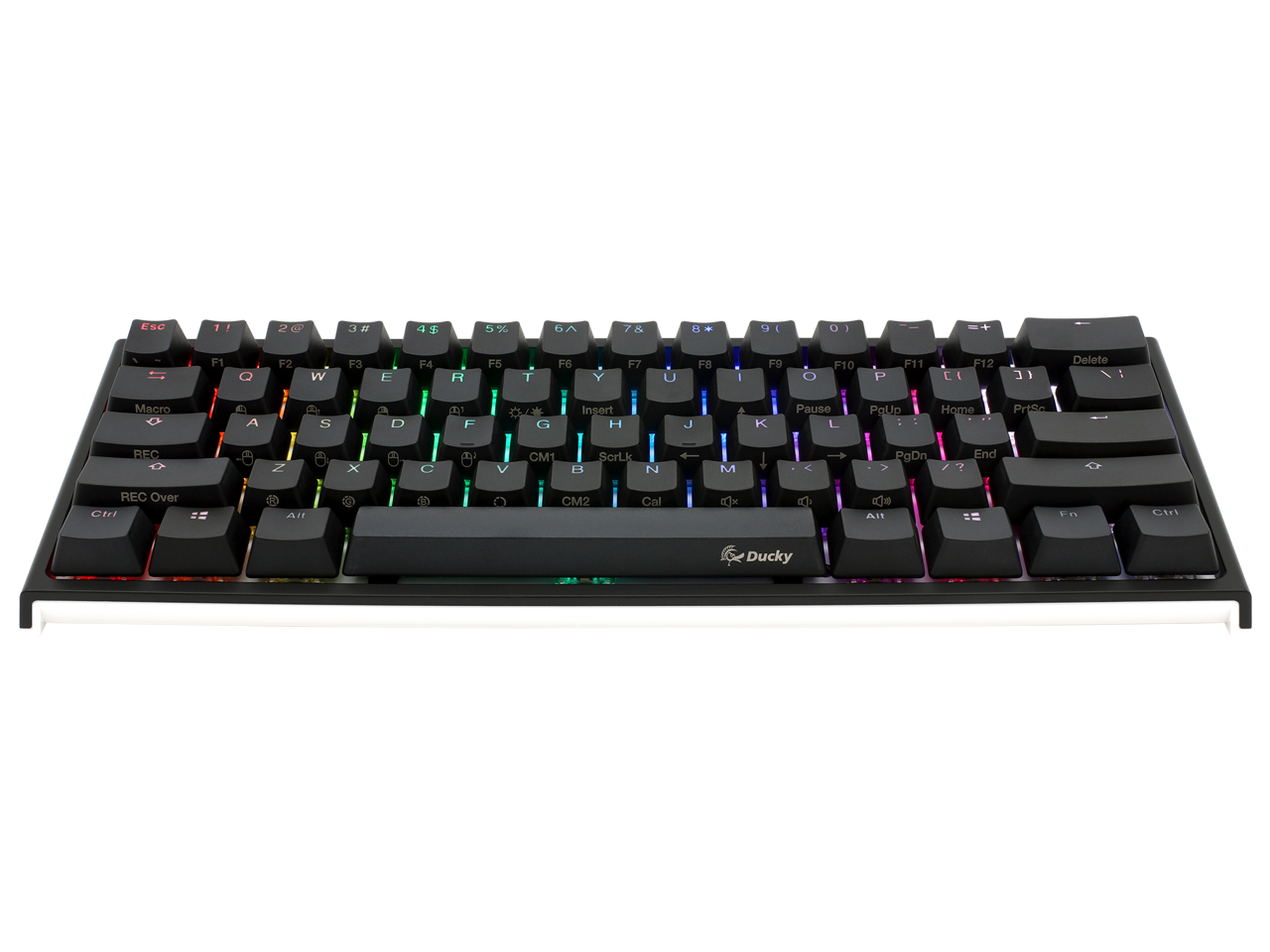 Ducky One 2 Mini Rgb Led 60 Double Shot Pbt Gaming Mechanical Keyboard Cherry Mx Brown Switches Newegg Com