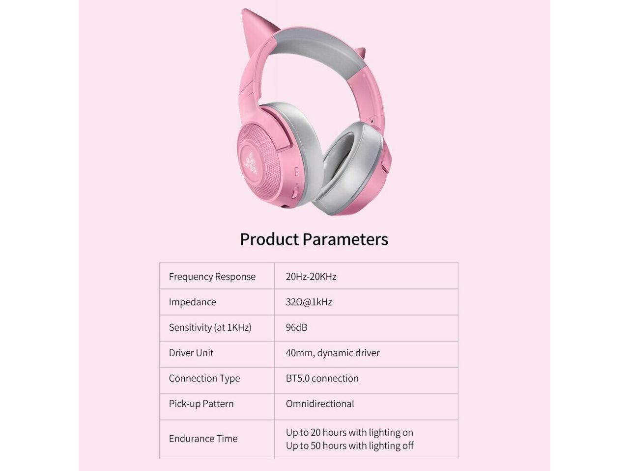 razer kraken bt kitty edition microphone