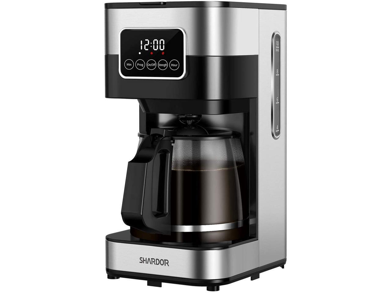 SHARDOR Drip Coffee Maker, Touch-Screen 