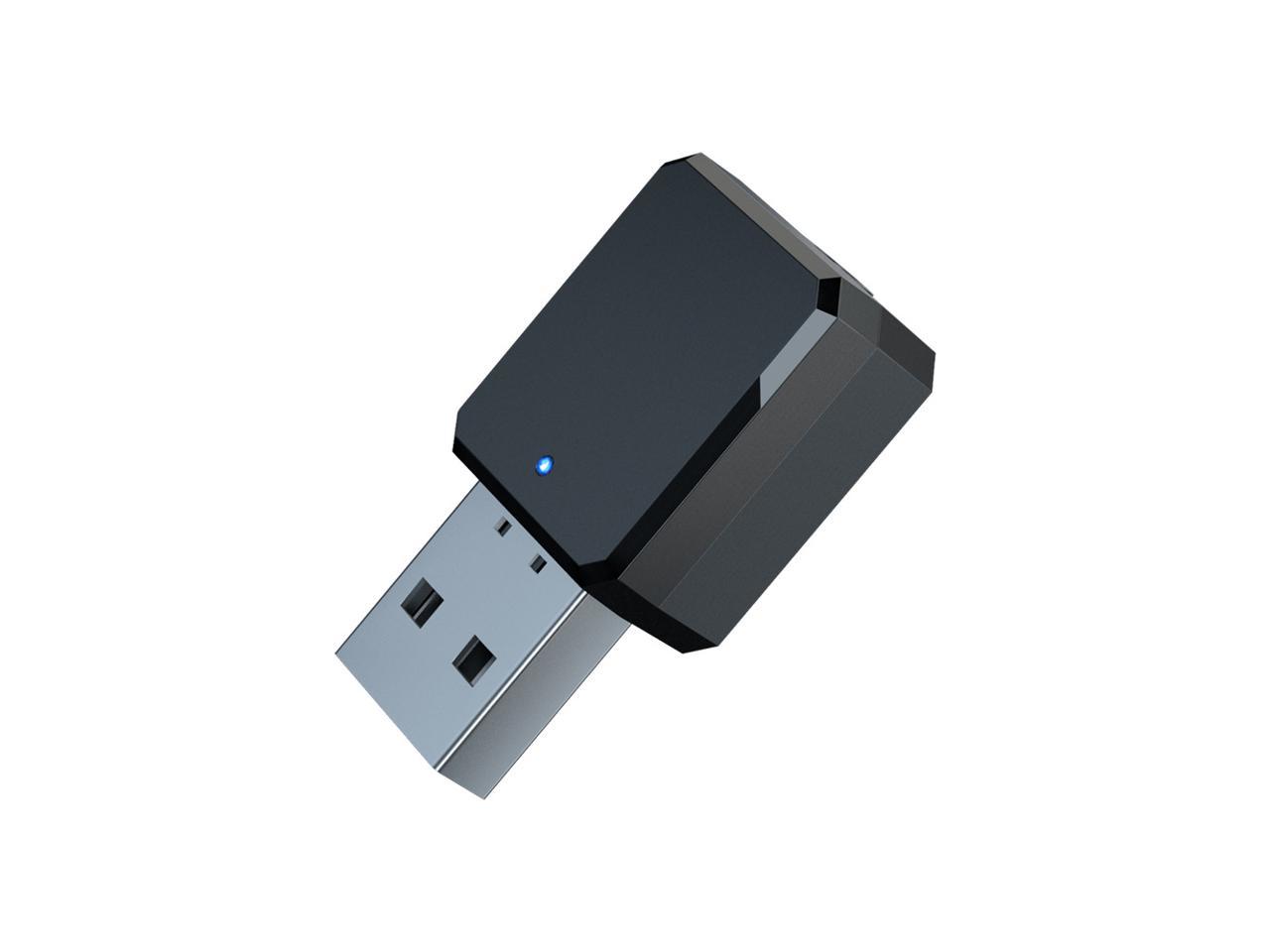 Bluetooth Stick für PC Kopfhörer Headset unterstützt Windows 10/8/7 Lautsprecher Maus Maxuni Bluetooth USB Adapter Dongle 5.1 Desktop Laptop Tastatur