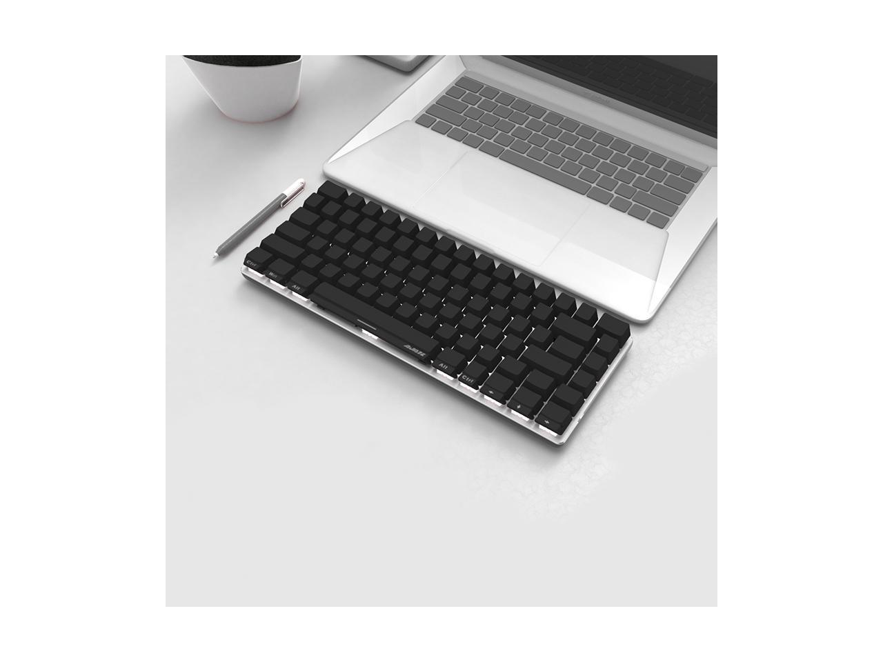 UrChoiceLtd® Ajazz Geek AK3 Usb White LED Wired Gaming Mechanical