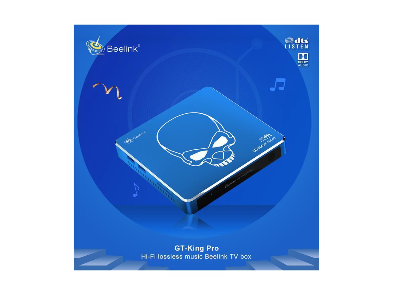 Beelink GT-King Pro S922X-H Android 9.0/COREELEC System 4G/64G HD Audio and  Video Box, 2.4G/5.8G Dual-Band WIFI6, Bluetooth 5.0, HDMI 2.1 4K@60fps,  Support DTS Listen and Dolby Sound - Newegg.com