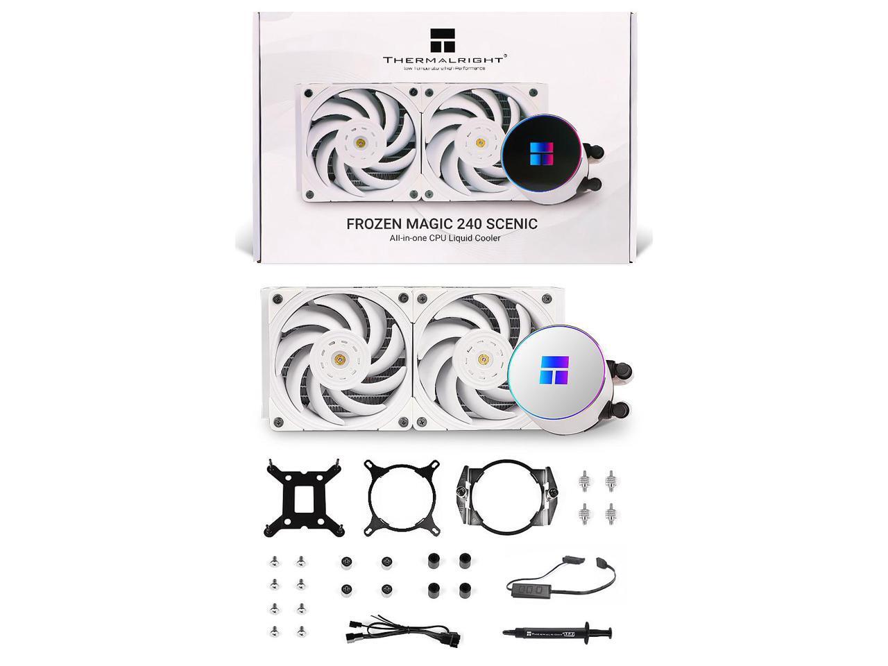 Thermalright Frozen Magic 240 SCENIC(White)CPU Water Cooling Radiator