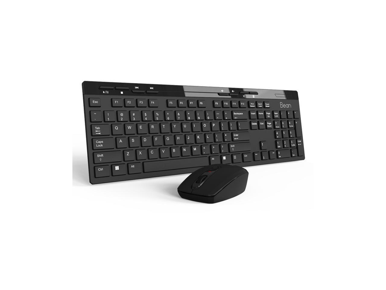 Wireless Keyboard and Mouse Combo on sale for $14.84 at Newegg.