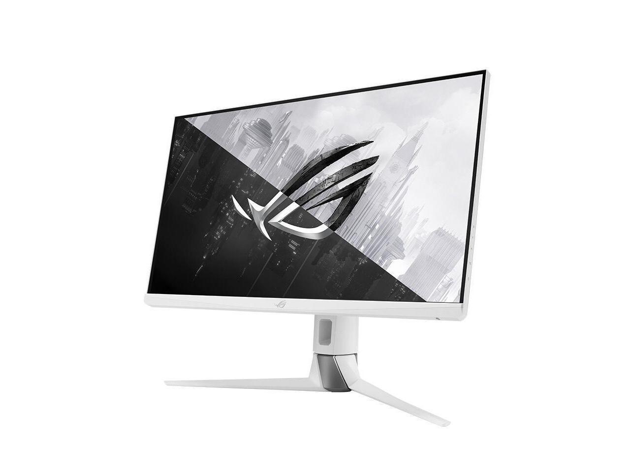 white rog monitor