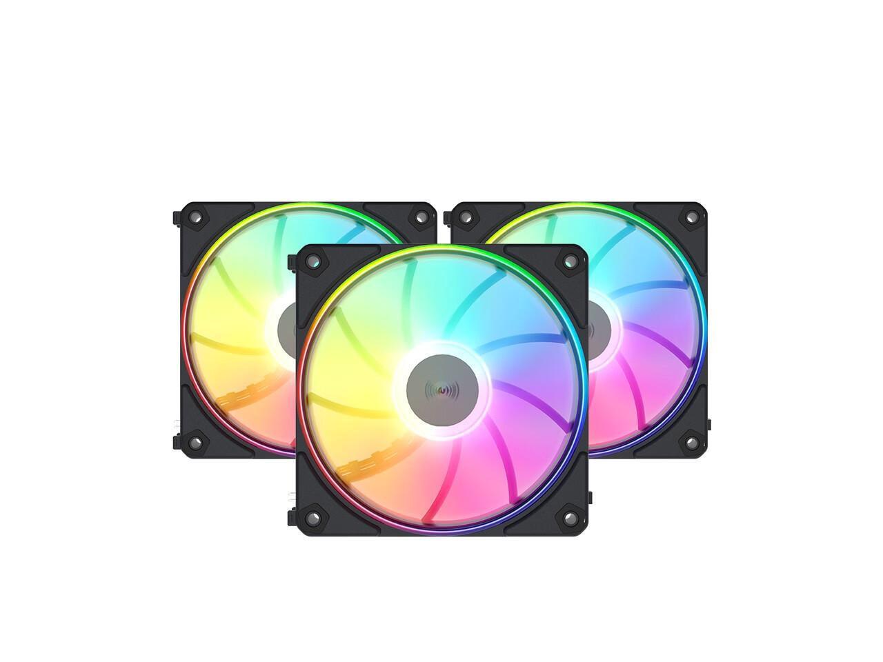 ProArtist BF12 Pro Building Block Fan Set (3 in 1) Pure Black Cooling