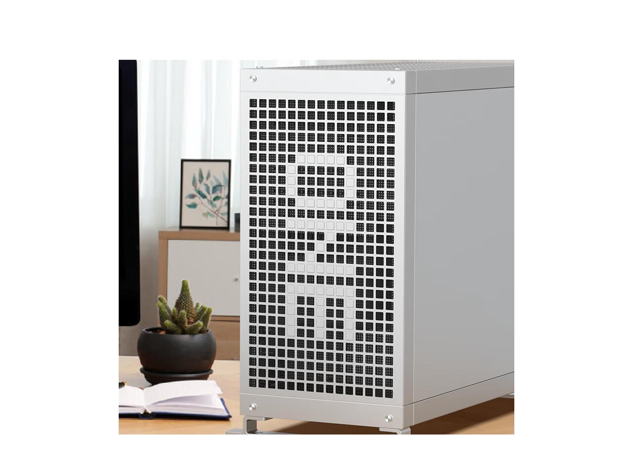 Abee Pixel One All Aluminum Computer Case CNCC with DIY Pixel Cube