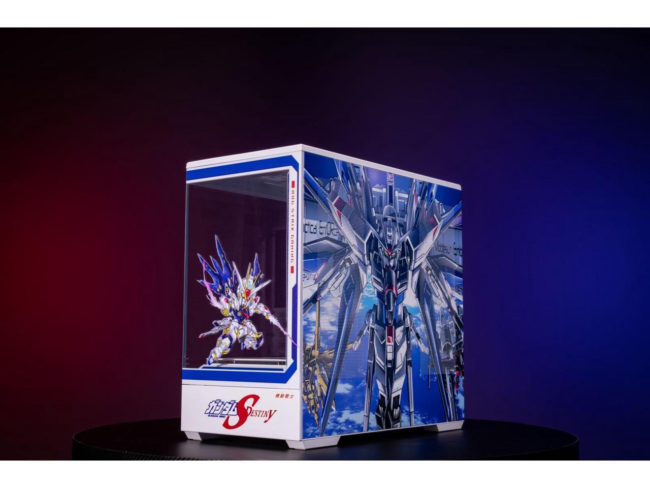 Gundam Theme Arashi SPCC / Aluminum MATX/ITX Computer Case, Gundam