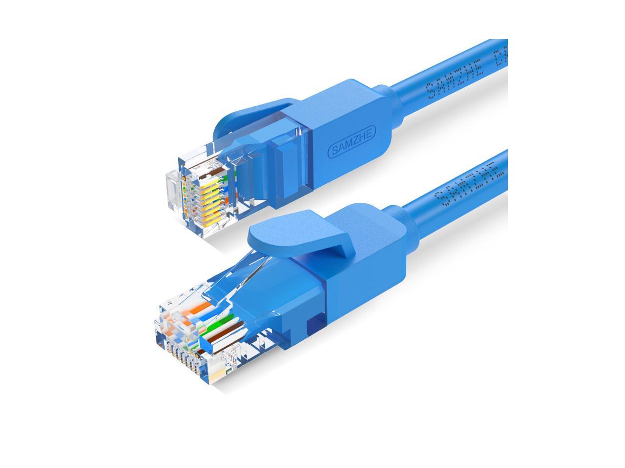 AMC CC5E-B100B 100 FT Cat 5E Blue Cat 5E 350 MHz UTP Blue Network Cable 