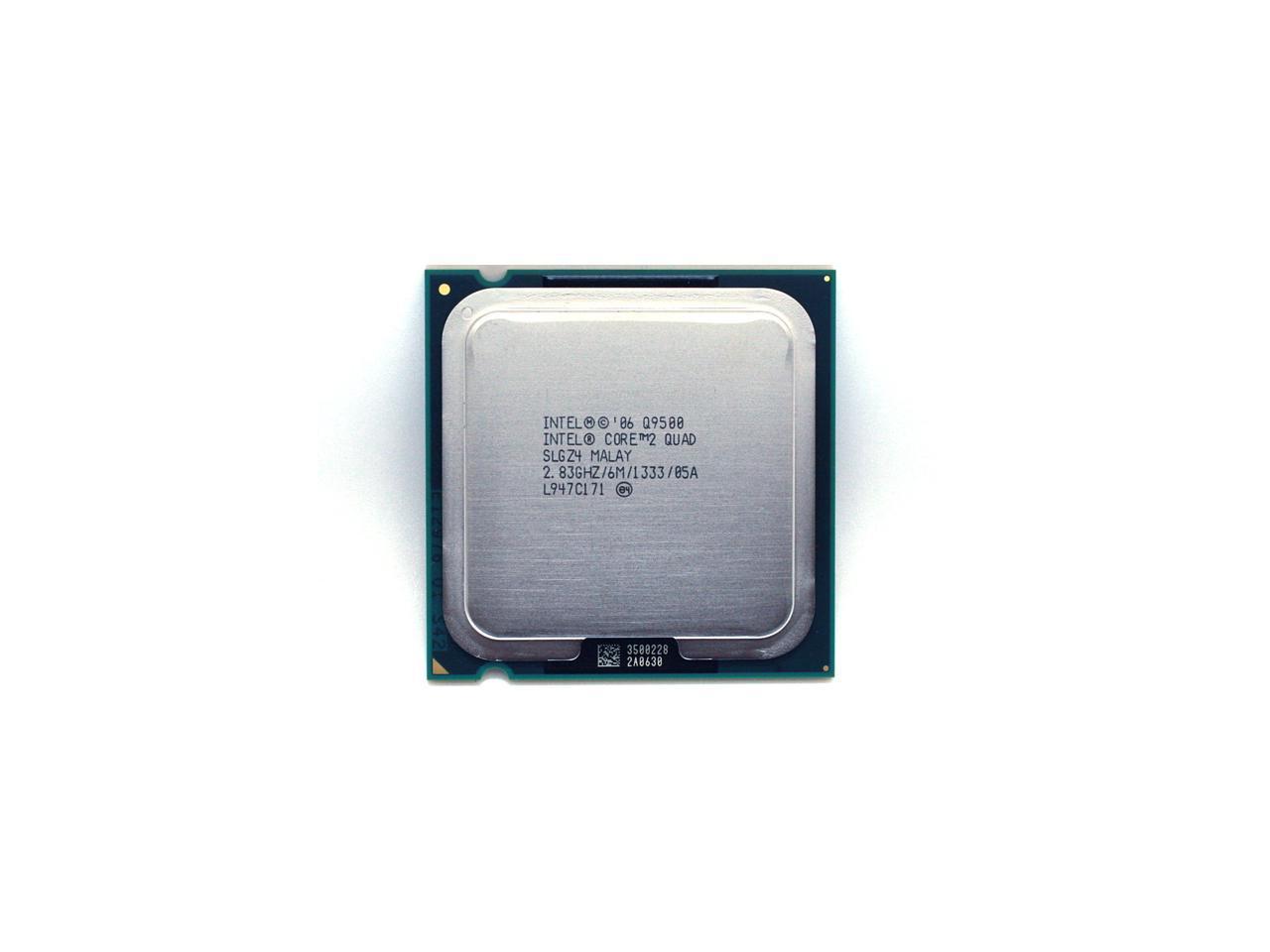 Intel core 2 quad q9500 сколько памяти поддерживает