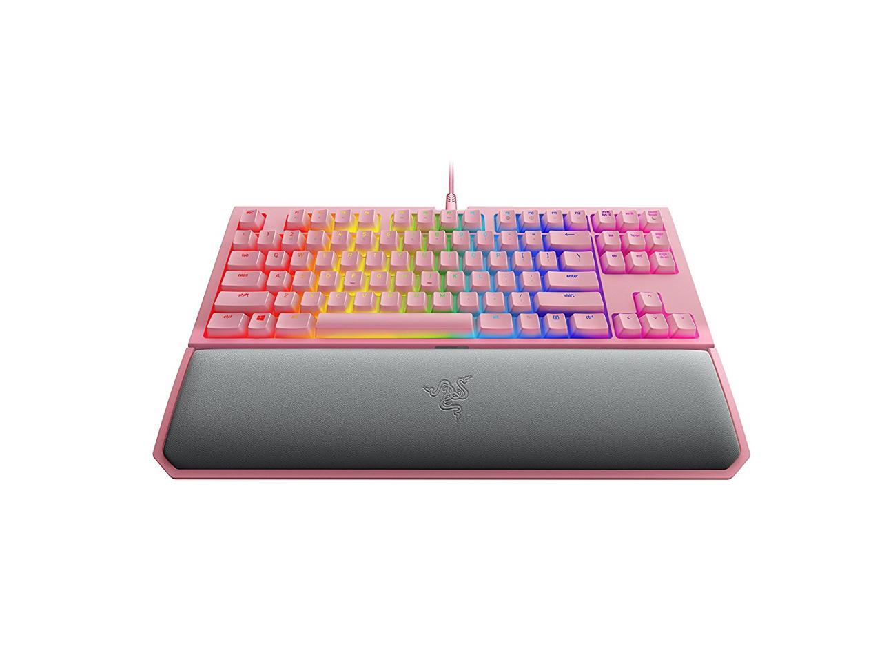 Razer BlackWidow Tournament Edition Chroma V2 - Pink RGB Ergonomic ...