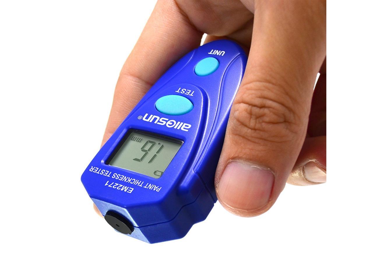 All-Sun EM2271 Digital LCD Coating Thickness Gauge Car Painting Thickness Meter
