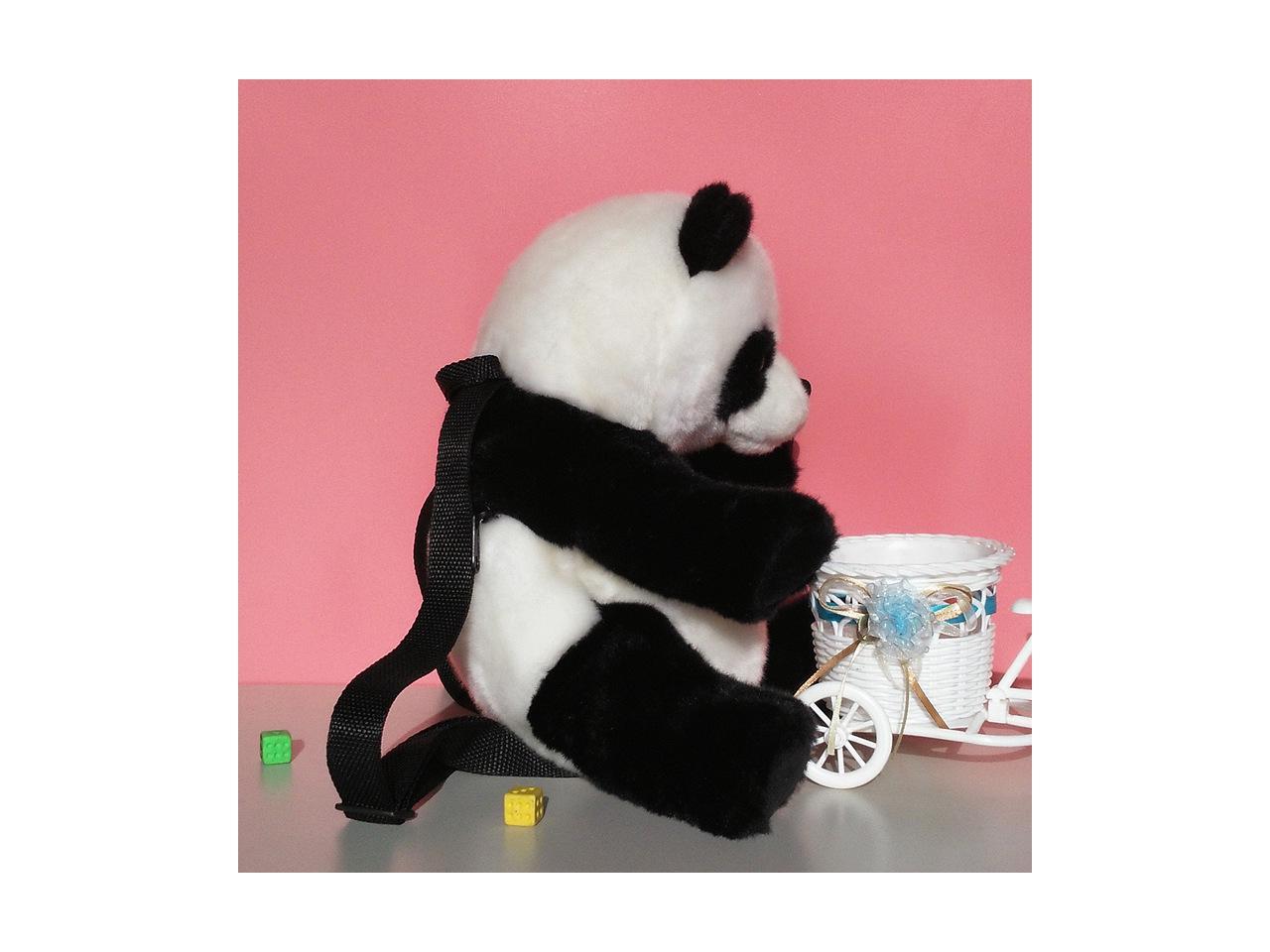 stuffed panda backpack