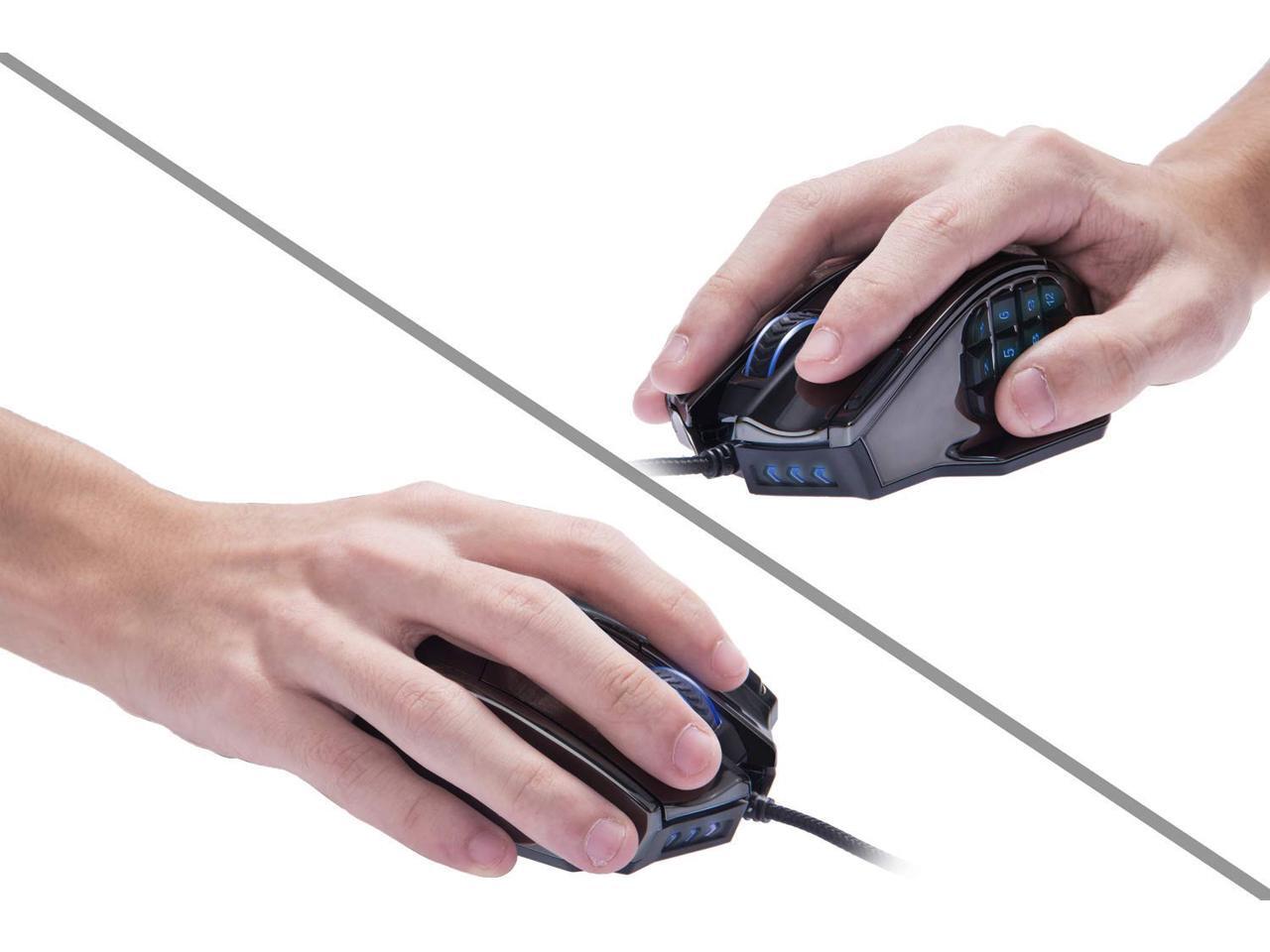 Gaming Mouse, UtechSmart Venus 16400 DPI High Precision Laser MMO