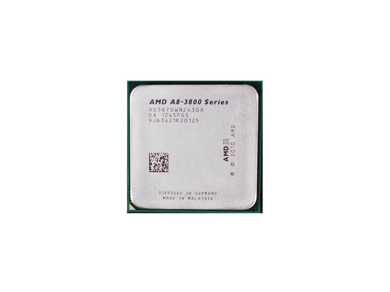 Refurbished Amd Quad Core Processor A8 3870k 3 0ghz Apu With Amd Radeon 6550 Hd Graphics Unlocked Socket Fm1 100w Desktop Cpu Newegg Com