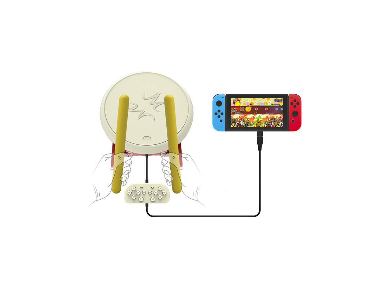 taiko drum nintendo switch controller