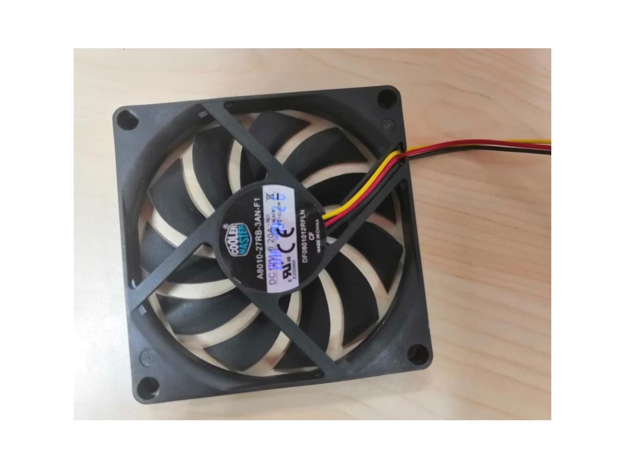 Cooler Master Sleeve Bearing 80mm Silent Fan for Computer Cases and CPU