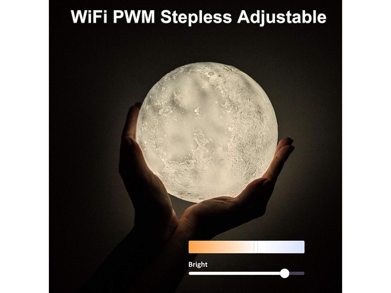 wifi moon lamp