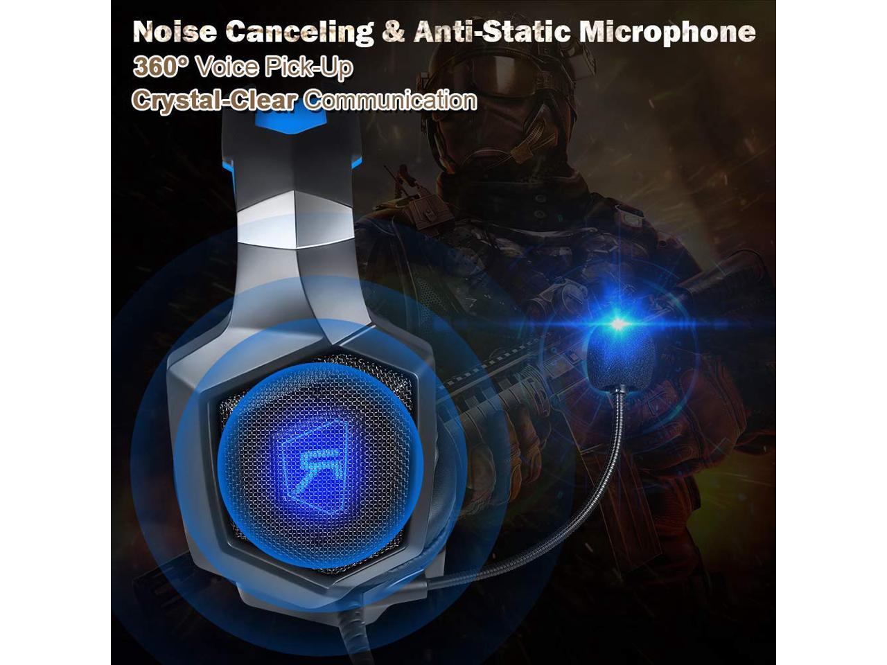 runmus stereo gaming headset