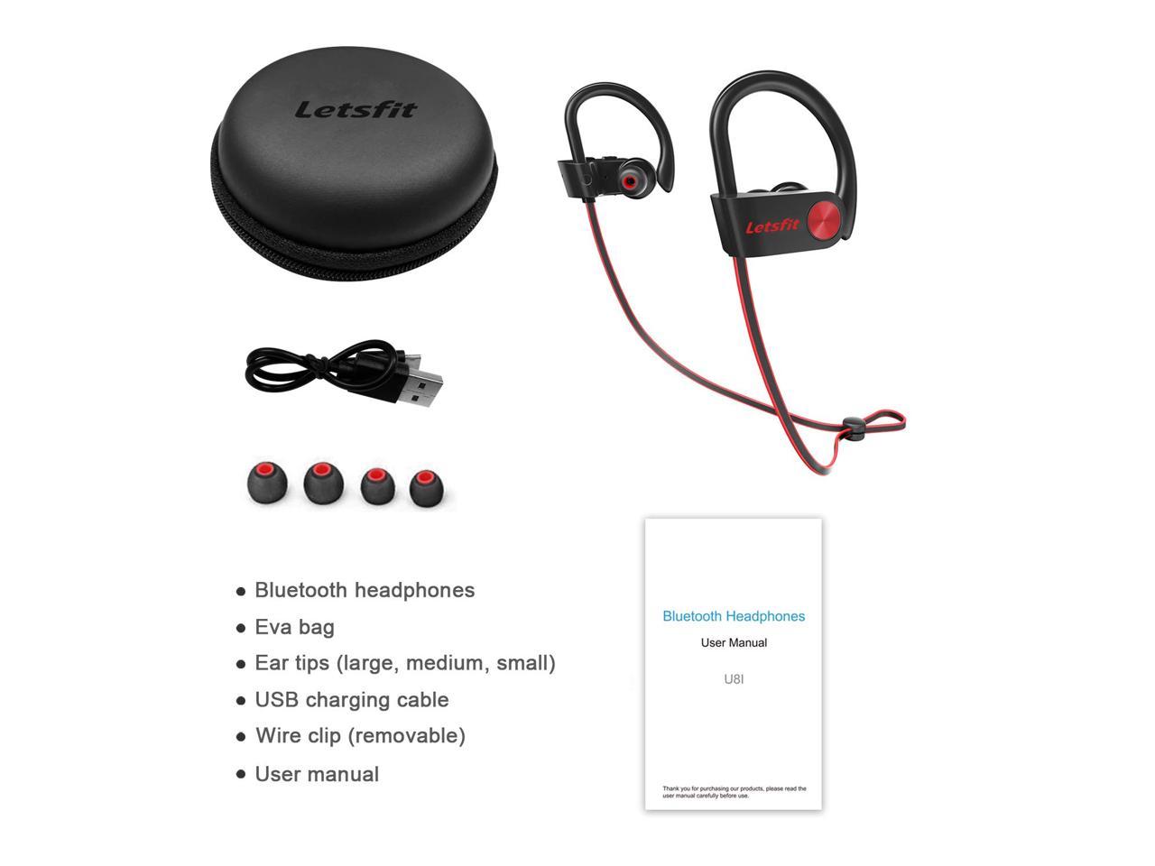 letsfit bluetooth headphones instructions