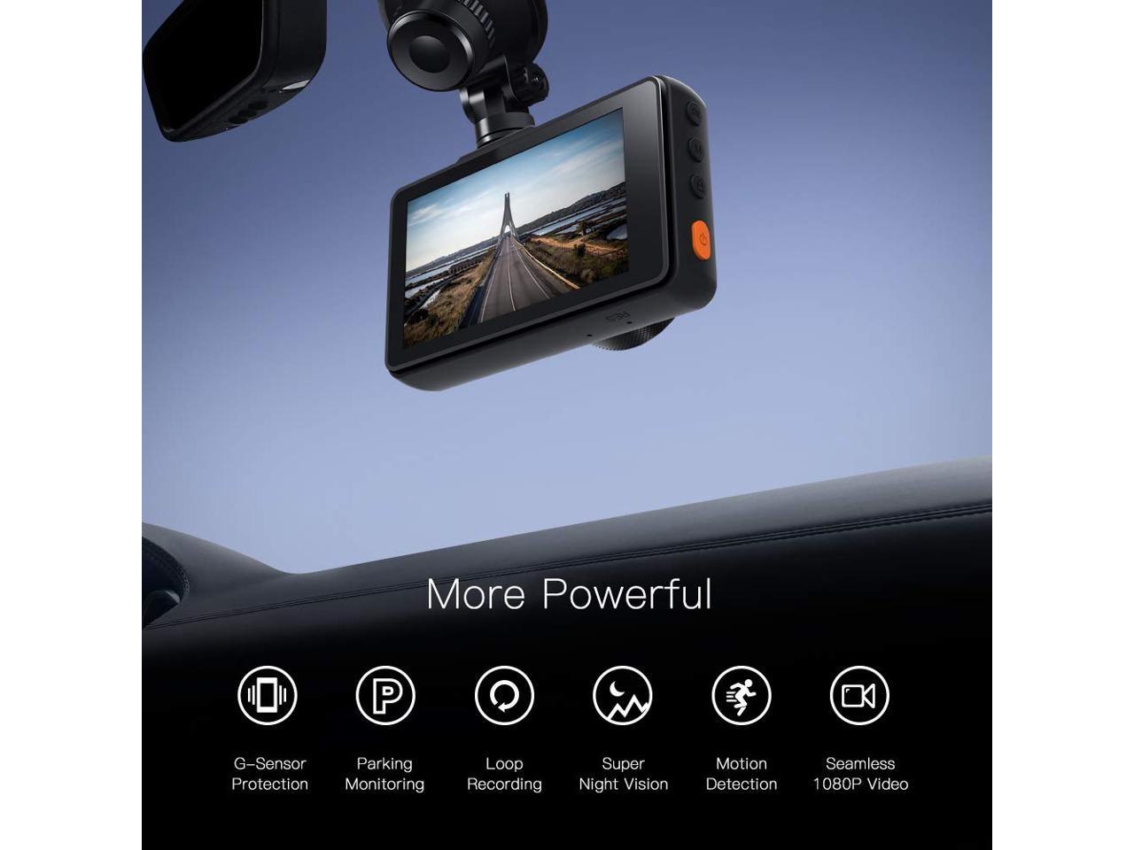 Details about   PHILIPS DASH CAM VIDEO RECORDER HD1080P 170°wide angle lens 3m Cable 