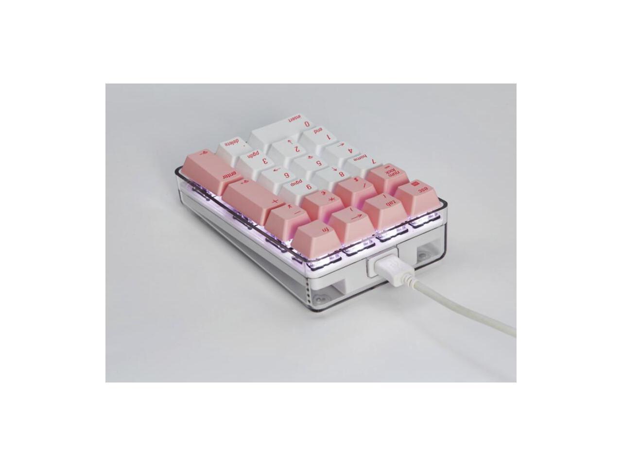 Mechanical Numeric Keypad GATERON Red Switch Wired Gaming Keypad