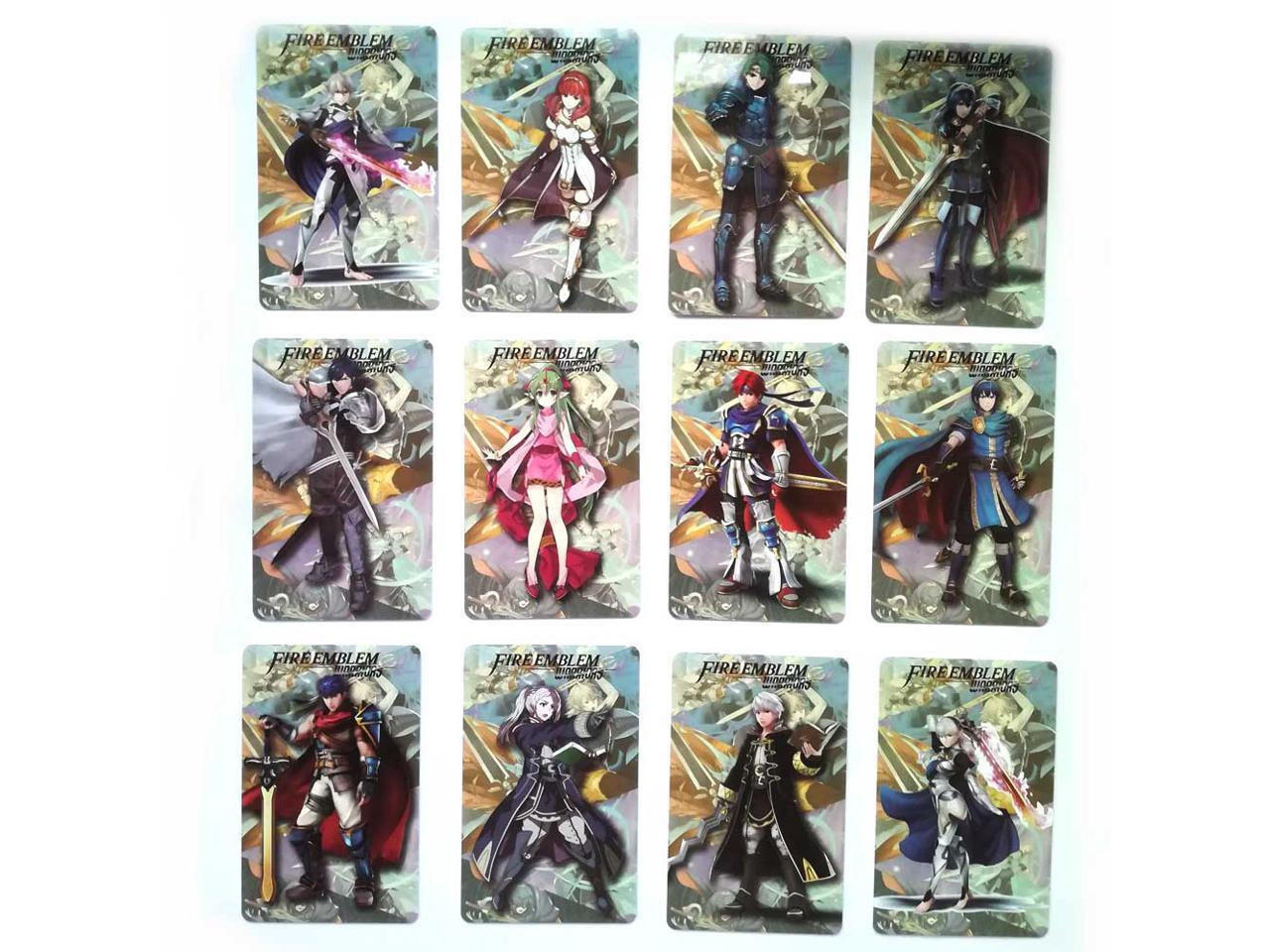 Fire Emblem Three Houses Warriors AMIIBO NFC TAG Cards 12pcs pack For 