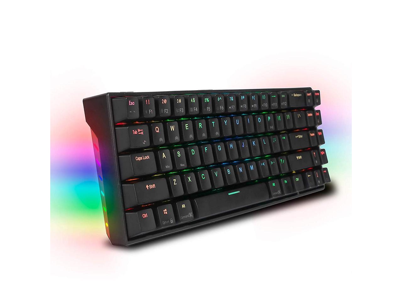 RK71 Mechanical Keyboard RGB Backlit 71 Keys Small Compact Gaming