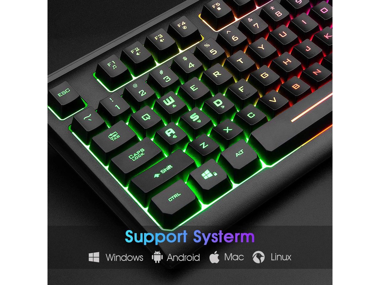 rii primer rgb compact gaming office keyboard rk104