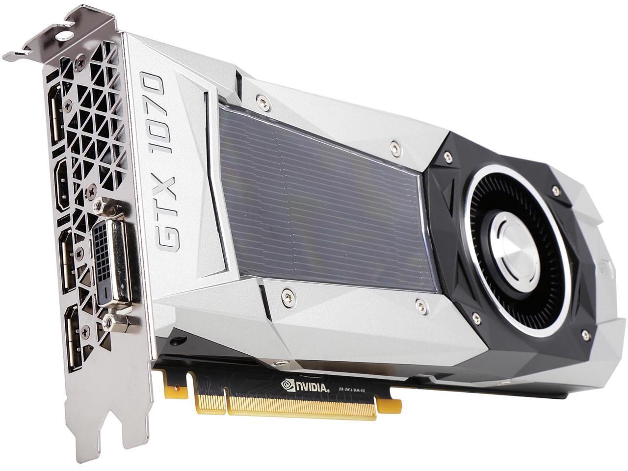 Nvidia GTX 1070 Founders Edition Video Card SHIPS FROM USA - Newegg.com