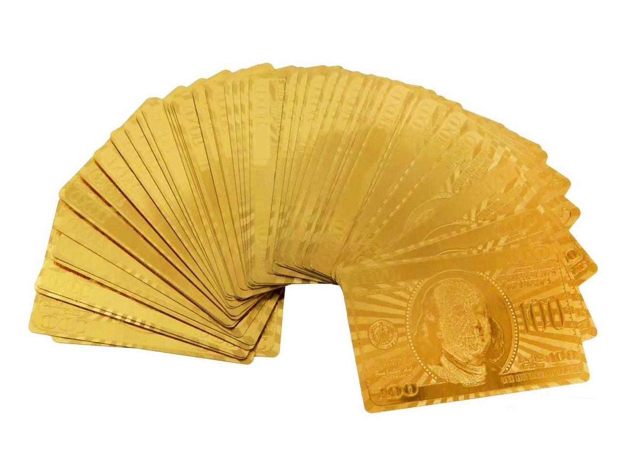 24 Karat Gold Plated Playing Cards - Newegg.com