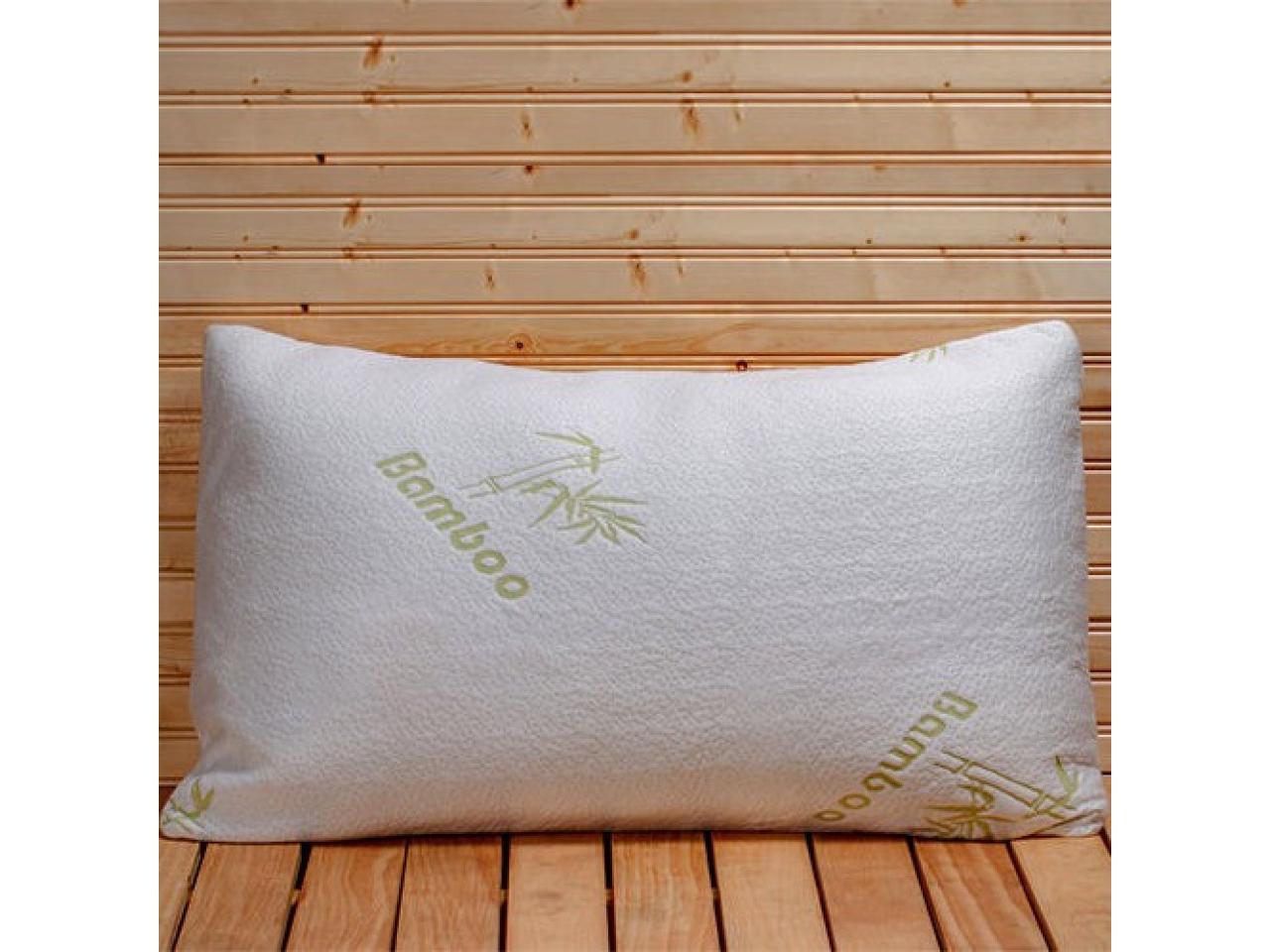 2Pack Ultimate Bamboo Memory Foam Pillow King