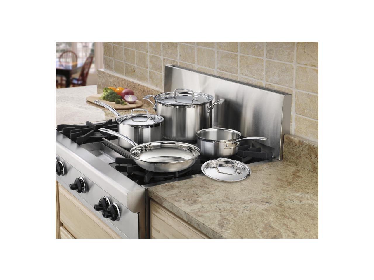 Cuisinart 7pc. Stainless Steel MultiClad Pro Cookware Set
