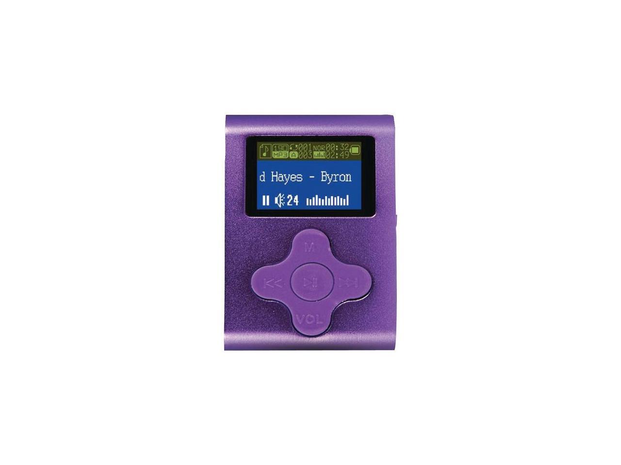 Mach Speed 1.3" Purple 4GB MP3 Player ECLIPSECLD4PL