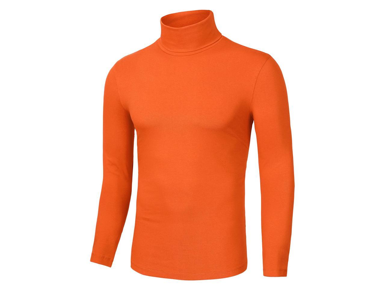 Long Sleeve Pullover Turtle Neck Shirt 