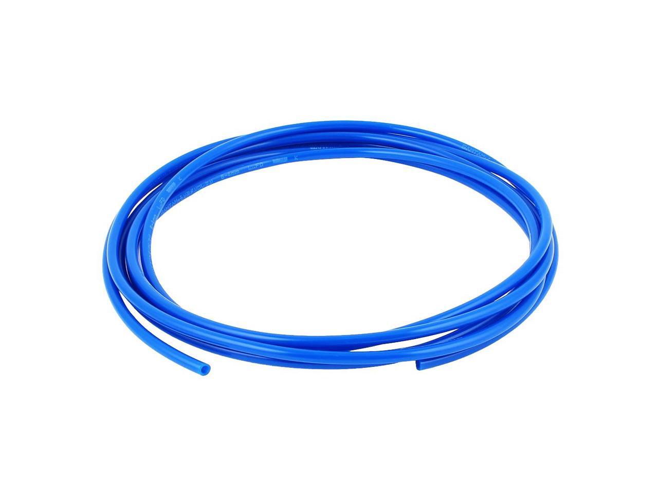 6mm x 4mm Fleaxible PU Tube Pneumatic Hose Blue 4M Long - Newegg.com