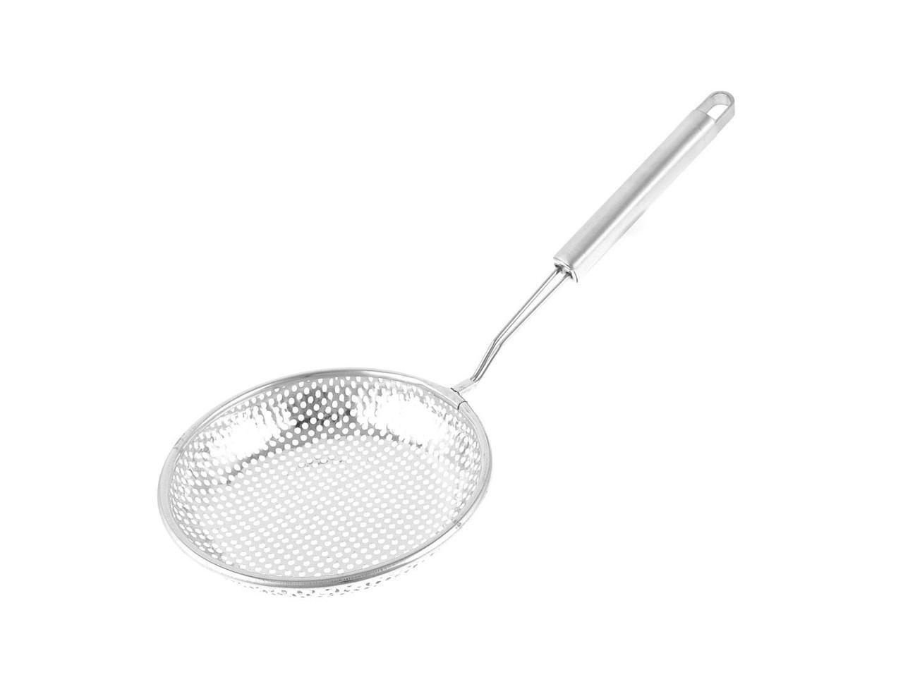 Global Bargains Kitchenware 6 3 Dia Stainless Steel Grease Oil Mesh Strainer Filter Ladle Newegg Com